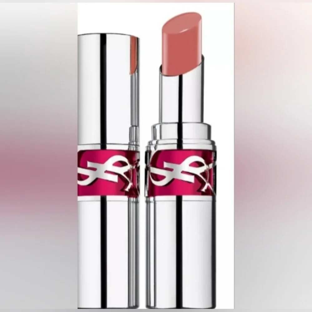 YSL Loveshine Candy Glaze Lip Gloss‎ Stick 15 Showcasing Nude 0.11oz New in Box